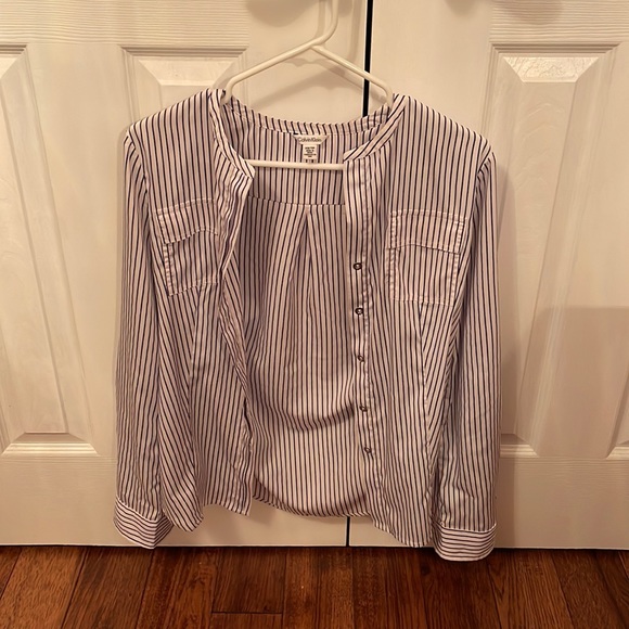 Womens Calvin Klein striped blouse. - Picture 1 of 4